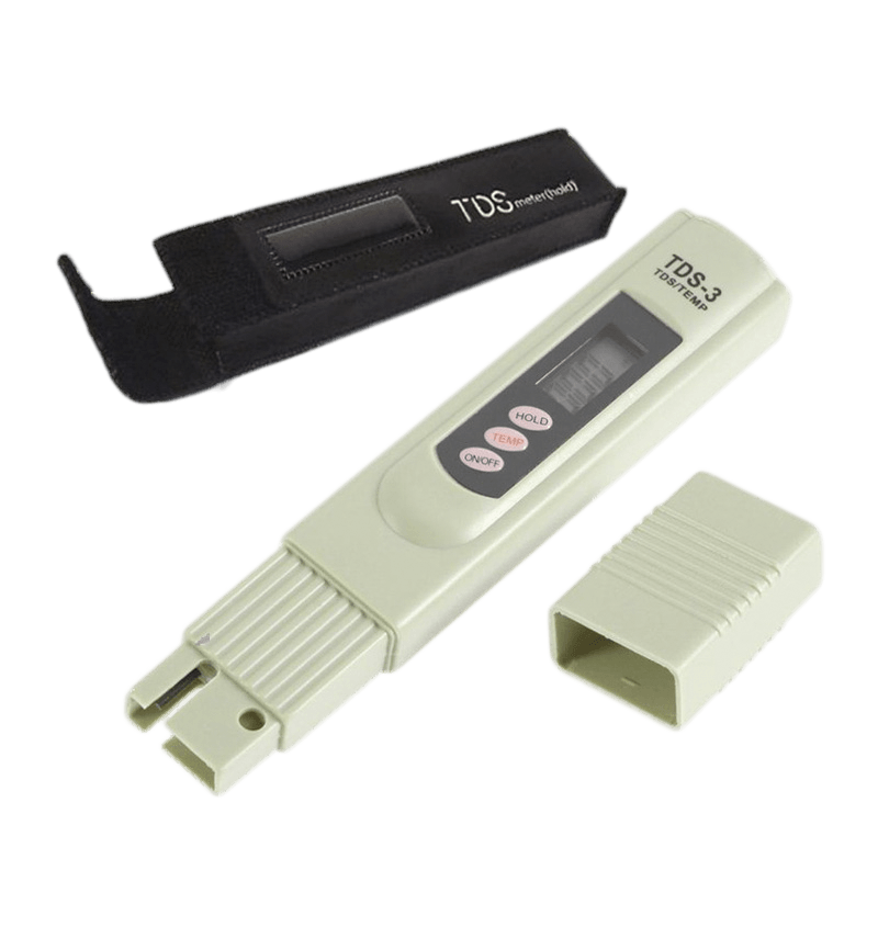 detail of Aquae qualitas probator tds meter tds calamum TDS-01