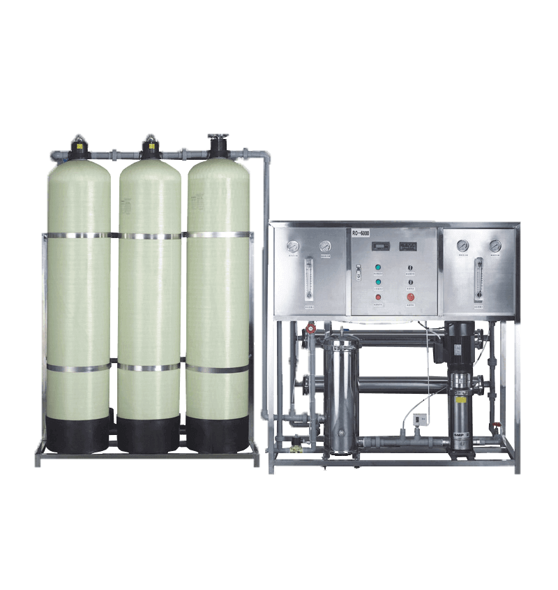 Multi-media sparguntur Activated carbonis Filtra Aquarum softener RO-1000L/H